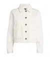 Me+em Contrast-stitch Denim Jacket