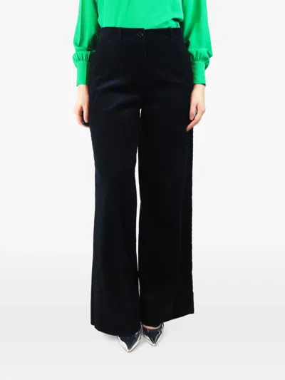 Pre-owned Me+em Corduroy Trousers In Blue