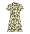 Me+em Cotton Midnight Hibiscus Print Mini Dress