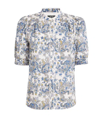 Me+em Cotton Paisley Blouse