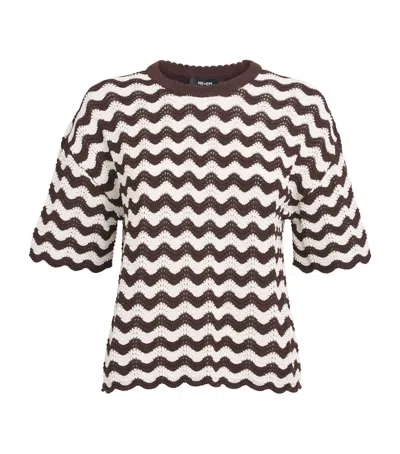 Me+em Cotton Scallop T-shirt