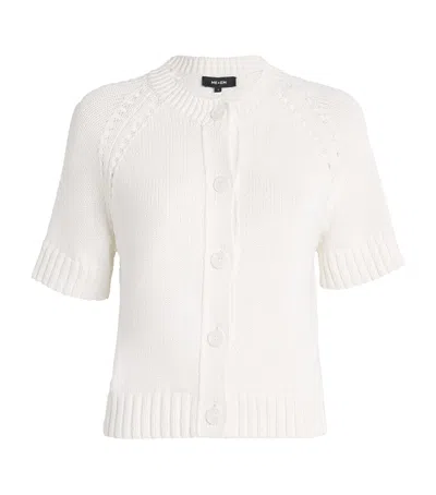 Me+em Cotton Short-sleeve Cardigan
