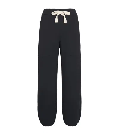Me+em Cotton-blend Sweatpants In Black