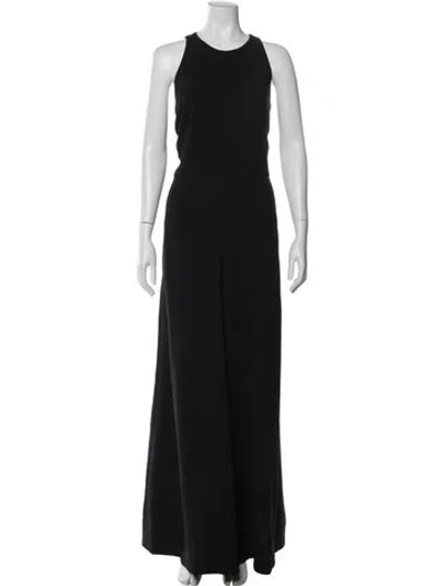 Pre-owned Me+em Crew Neck Jumpsuit In Black