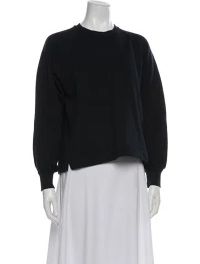 Pre-owned Me+em Crew Neck Long Sleeve Sweatshirt In Gray