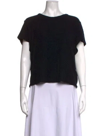 Pre-owned Me+em Crew Neck Short Sleeve T-shirt In Black