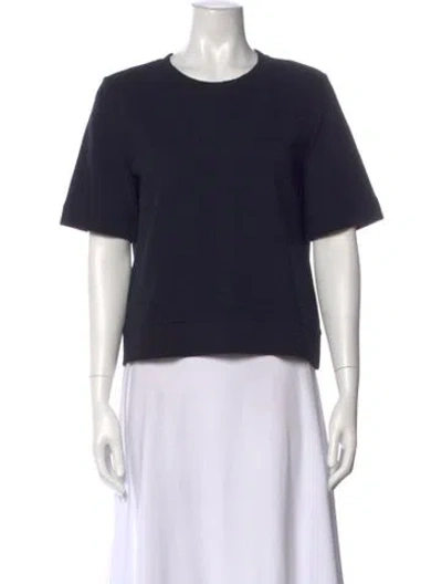 Pre-owned Me+em Crew Neck Short Sleeve T-shirt In Blue