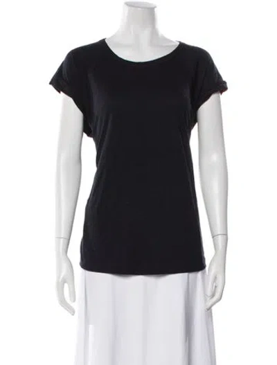 Pre-owned Me+em Crew Neck Short Sleeve T-shirt In Blue