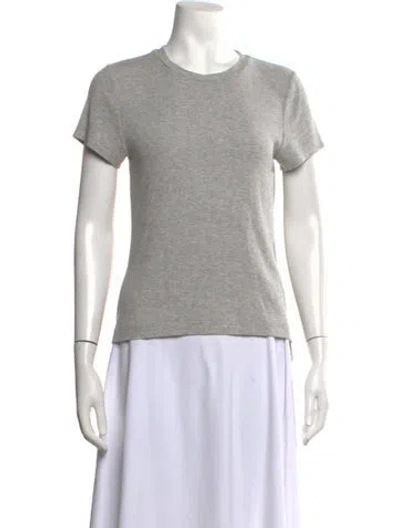 Pre-owned Me+em Crew Neck Short Sleeve T-shirt In Grey