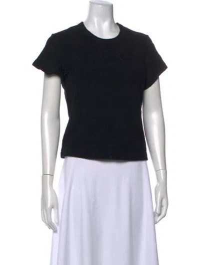 Pre-owned Me+em Crew Neck Short Sleeve T-shirt W/ Tags In Black