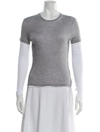 Pre-owned Me+em Crew Neck Short Sleeve T-shirt W/ Tags In White