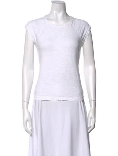 Pre-owned Me+em Crew Neck Short Sleeve T-shirt In White