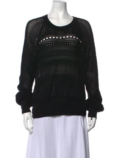 Pre-owned Me+em Crew Neck Sweater In Black