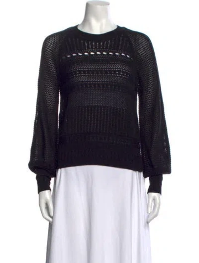 Pre-owned Me+em Crew Neck Sweater In Black