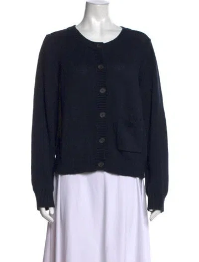 Pre-owned Me+em Crew Neck Sweater In Blue