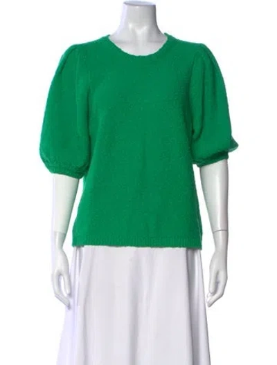 Pre-owned Me+em Crew Neck Sweater In Green