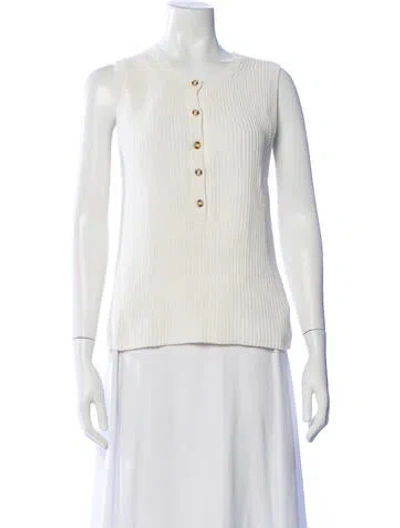 Pre-owned Me+em Crew Neck Sweater In Neutral