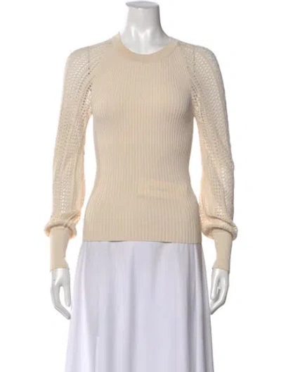 Pre-owned Me+em Crew Neck Sweater In Neutral