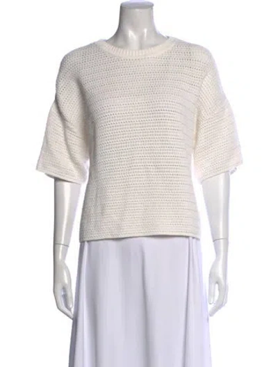 Pre-owned Me+em Crew Neck Sweater In Neutrals