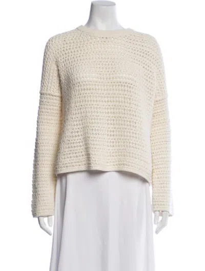 Pre-owned Me+em Crew Neck Sweater In Neutrals