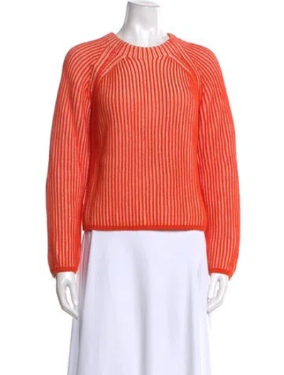 Pre-owned Me+em Crew Neck Sweater In Orange