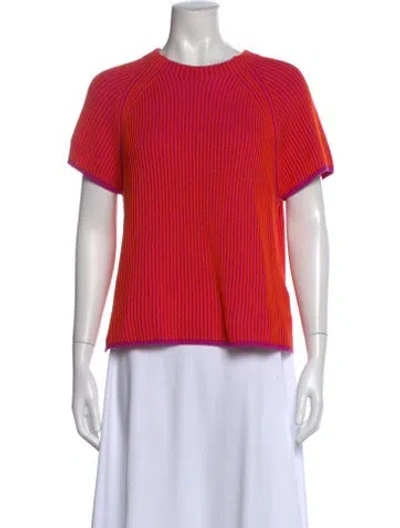 Pre-owned Me+em Crew Neck Sweater In Orange
