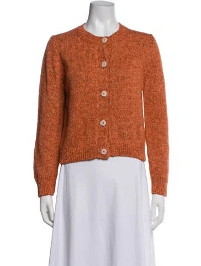Pre-owned Me+em Crew Neck Sweater In Orange