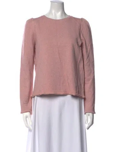 Pre-owned Me+em Crew Neck Sweater In Pink