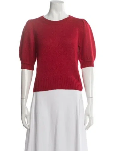 Pre-owned Me+em Crew Neck Sweater In Red