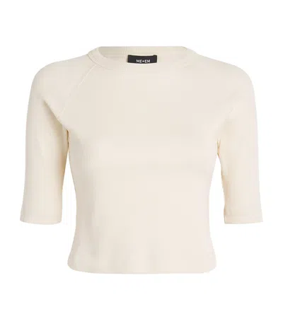 Me+em Cropped Ultimate Raglan T-shirt