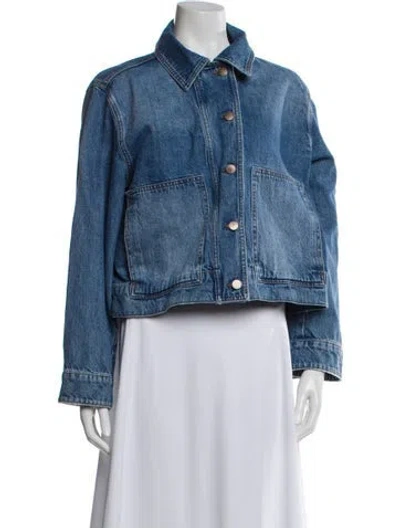 Pre-owned Me+em Denim Jacket In Blue