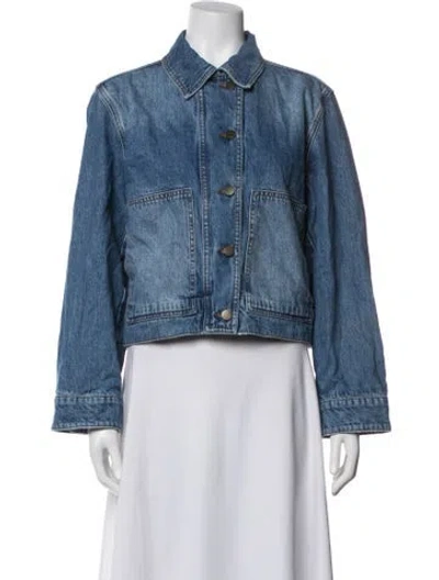 Pre-owned Me+em Denim Jacket In Blue