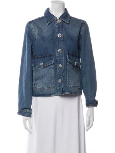 Pre-owned Me+em Denim Jacket In Blue