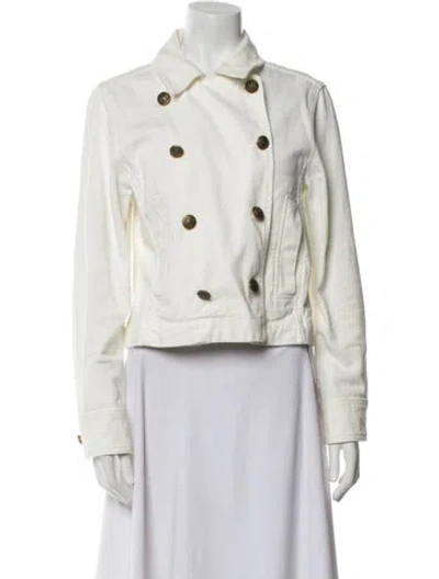 Pre-owned Me+em Denim Jacket In Neutral