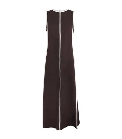 Me+em Effortless Maxi Dress In Brown