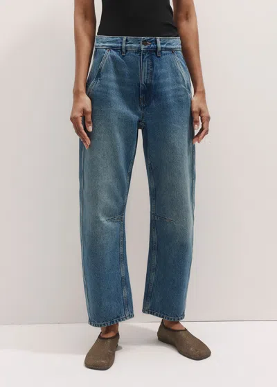 Me+em Engineered Jean Mid Wash In Blue