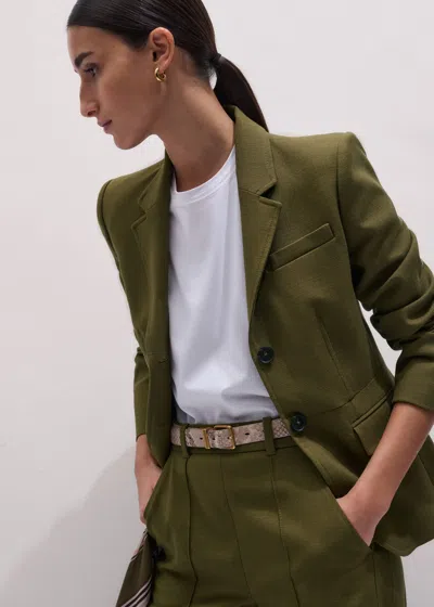 Me+em Event Ready Corset Jacket Olive Green