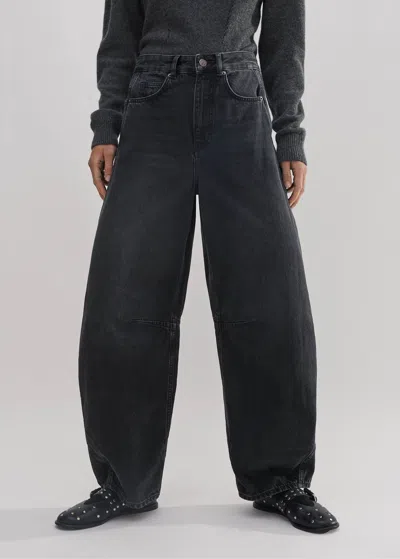 Me+em Extreme Tapered Jean In Washed Black