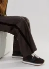 Me+em Flatform Sneaker In Brown/black