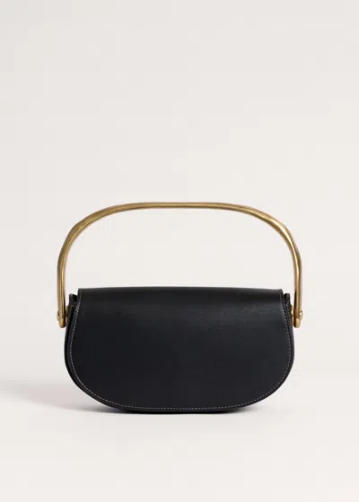 Me+em Folding Handle Clutch Black