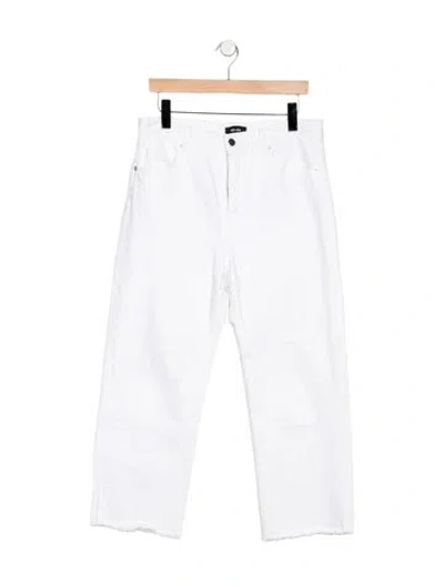 Pre-owned Me+em High-rise Straight Leg Jeans In Blue