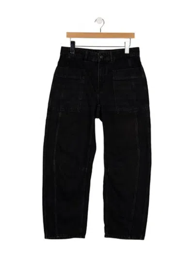 Pre-owned Me+em High-rise Straight Leg Jeans W/ Tags In Black