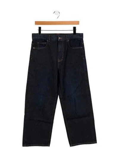 Pre-owned Me+em High-rise Wide Leg Jeans In Blue