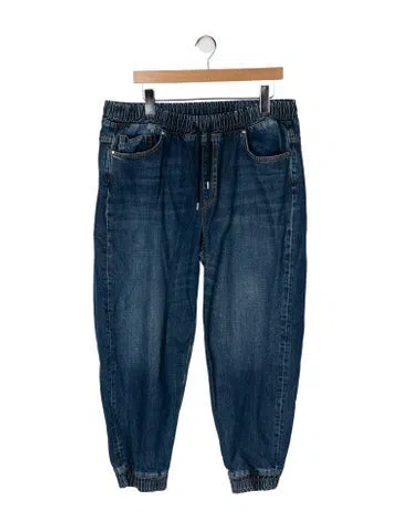 Pre-owned Me+em High-rise Wide Leg Jeans In Blue