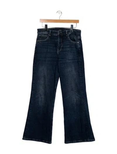 Pre-owned Me+em High-rise Wide Leg Jeans In Blue