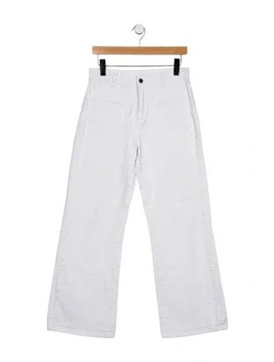 Pre-owned Me+em High-rise Wide Leg Jeans In Blue