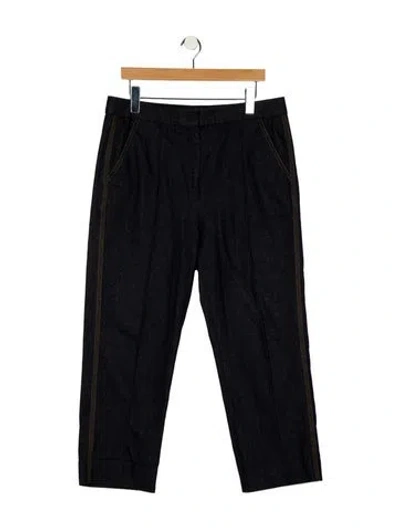 Pre-owned Me+em High-rise Wide Leg Jeans In Blue