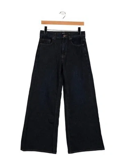 Pre-owned Me+em High-rise Wide Leg Jeans In Blue