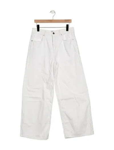 Pre-owned Me+em High-rise Wide Leg Jeans In Blue