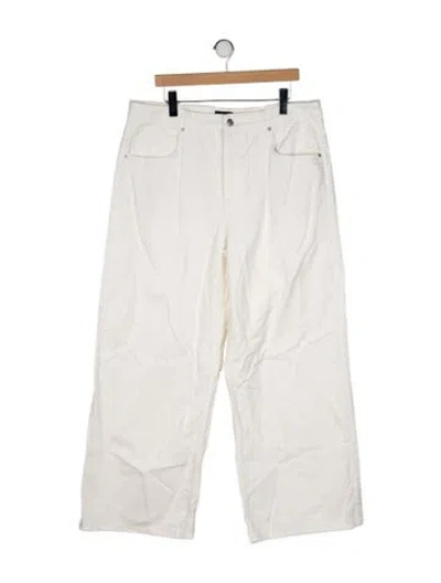 Pre-owned Me+em High-rise Wide Leg Jeans In Multi